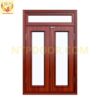 Cửa sổ thép vân gỗ 2 cánh CS2H0K