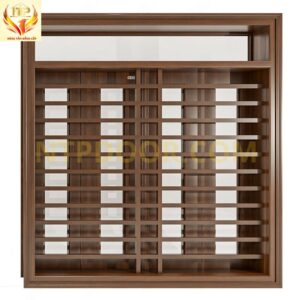Cửa nhôm NTP CS4AL 4 cánh lõi foam