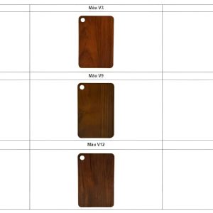 Bảng màu cửa thép vẫn gỗ - Vật Tư Xây Dựng NTP