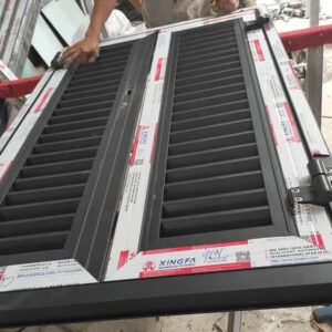 Cửa chớp nhôm xingfa lá sách - Vật Tư Xây Dựng NTP